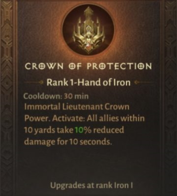 Crown of Protection