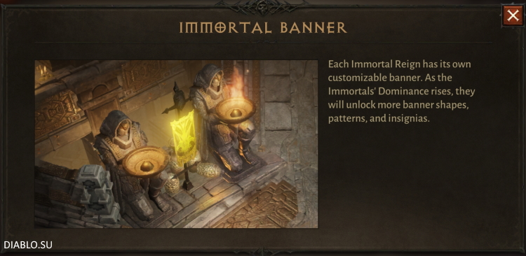 Faction Immortals: Banner