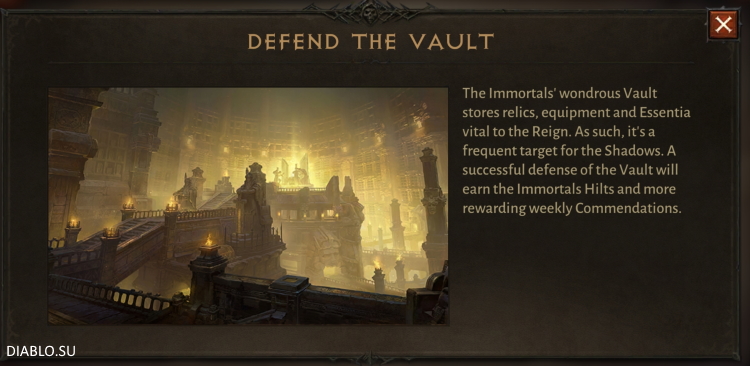 Faction Immortals: Vault Protection