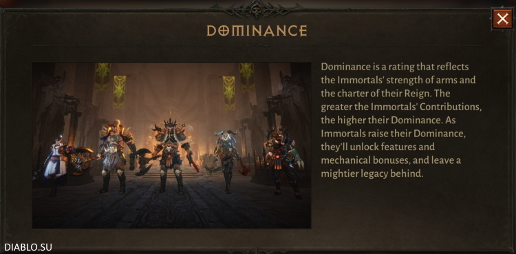Faction Immortals: Domination