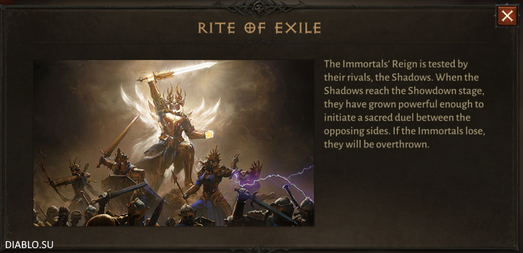 Faction Immortals: Rite of Exile
