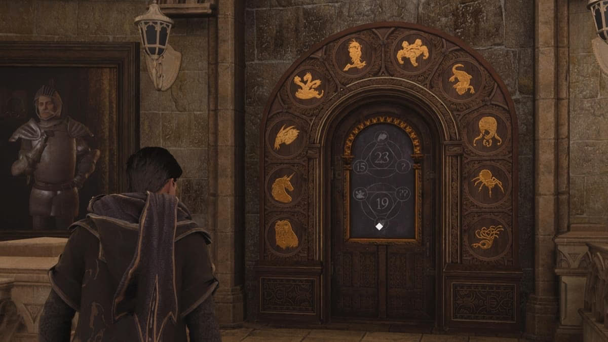 Türen mit Tiersymbolen in Hogwarts Vermächtnis öffnen