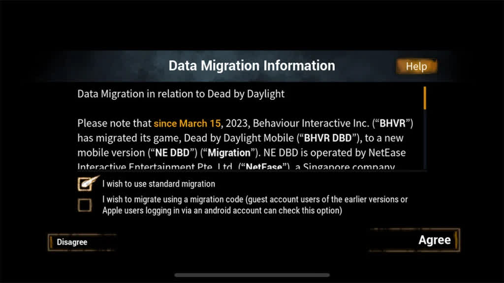 Dead by Daylight Mobile NetEase - how to download and transfer profile