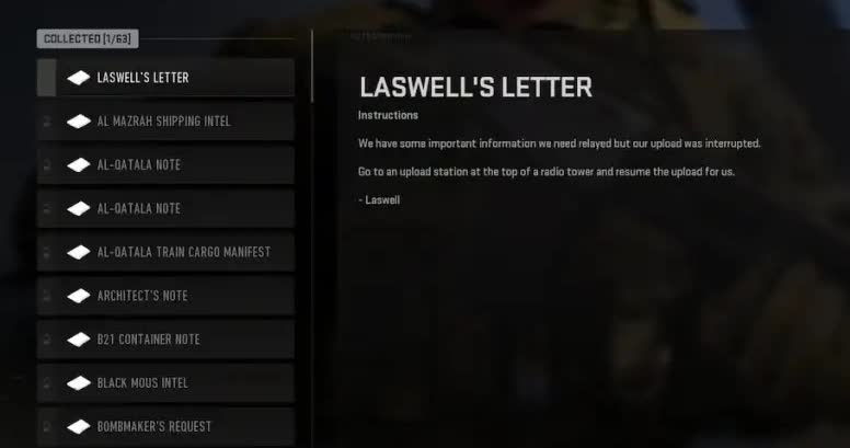 How to pass the Laswell Letter in Call of Duty: Warzone 2.0 DMZ