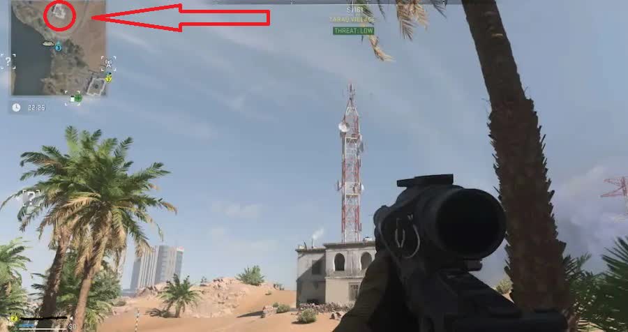 Wo finde ich einen Turm (Funkturm) im Laswell-Brief in Call of Duty: Warzone 2.0 DMZ