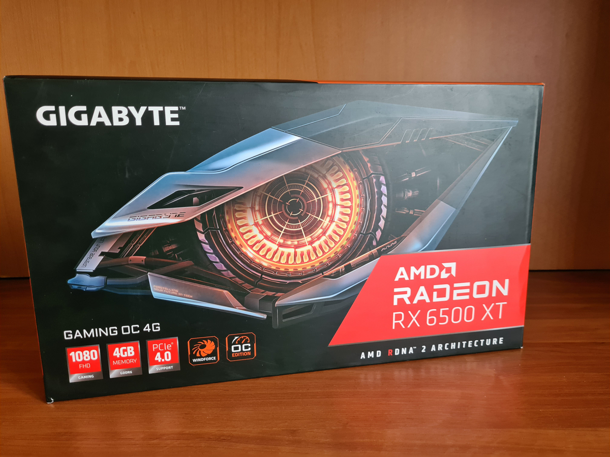 Gigabyte AMD Radeon RX 6500 XT GAMING OC Testbericht