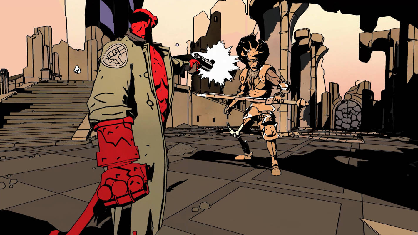 Hellboy Web of Wyrd - Comic-Action-Roguelike erscheint im Oktober