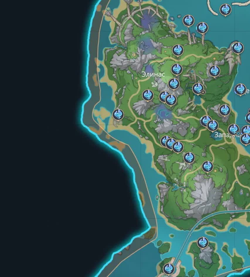 Alle Hydroküle in Fontaine in Genshin Impact 4.0 - Karte