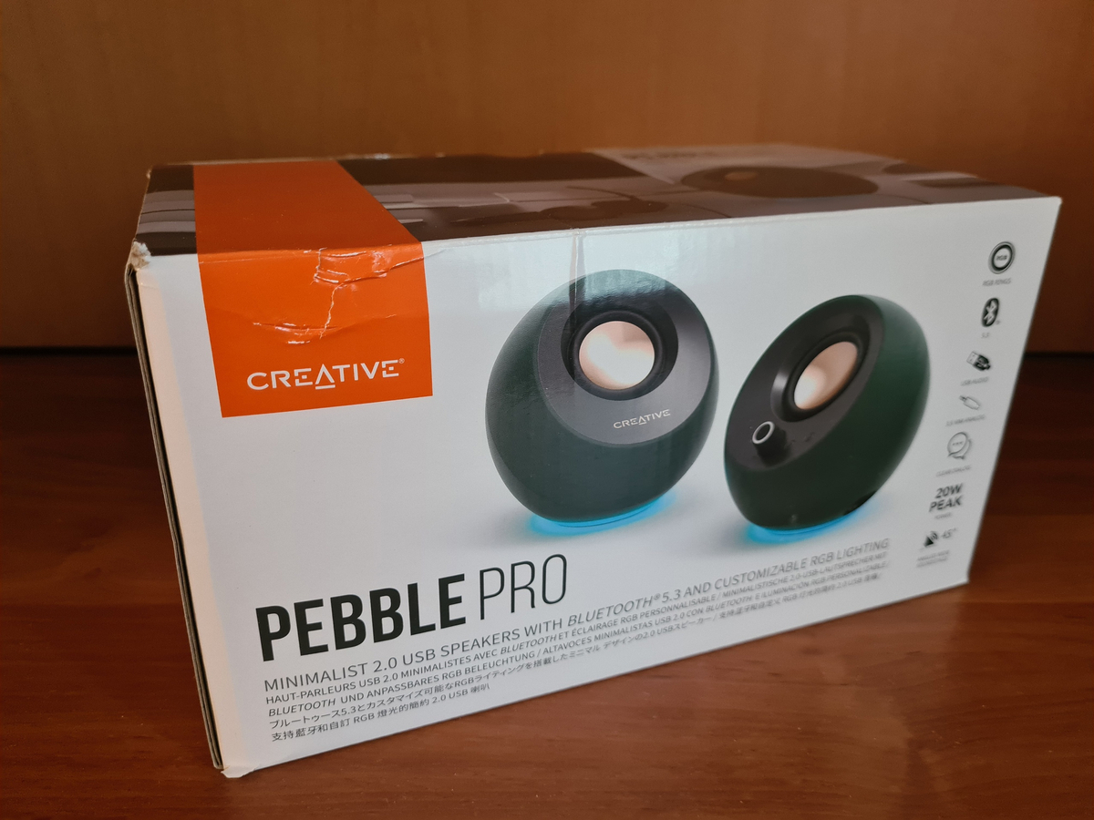 Creative Pebble Pro Lautsprecher im Test - großartiger Klang in kleiner Verpackung