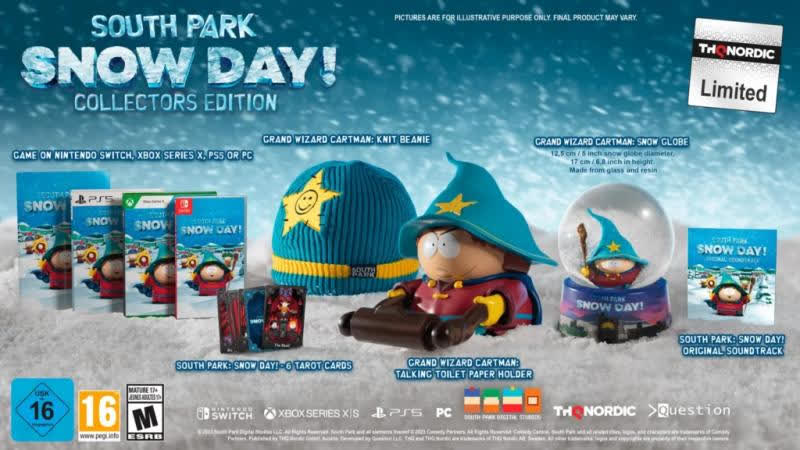 Welche Boni erhalten Sie für die Vorbestellung von South Park: Snow Day! - Belohnungsliste