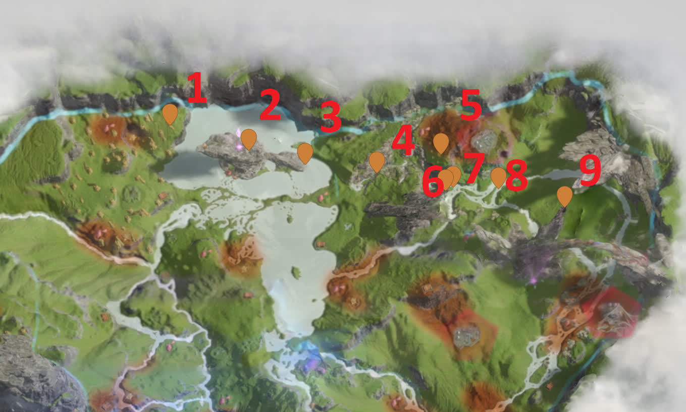 Wo du alle fliegenden Drachen in Avatar: Grenzen von Pandora findest
