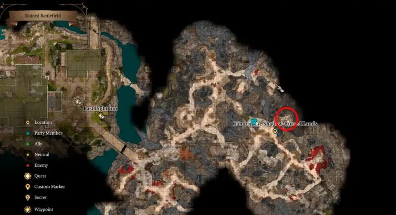 Where to find Ellie Mae's grave in Baldur's Gate 3