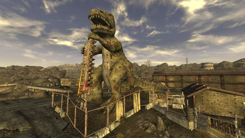 10 interessante Fakten über Fallout - Dinosaurier in Fallout 