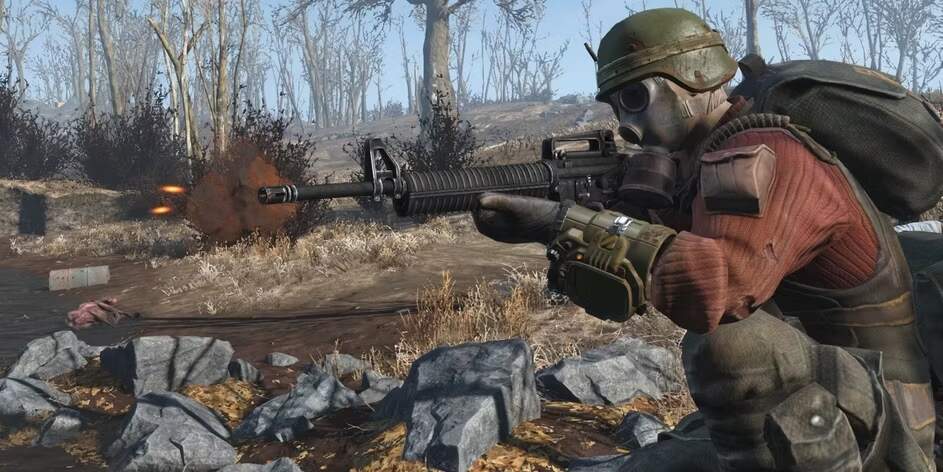 Best Weapon Mods for Fallout 4 in 2024 - Mod for M2216 Standalone Assault Rifle