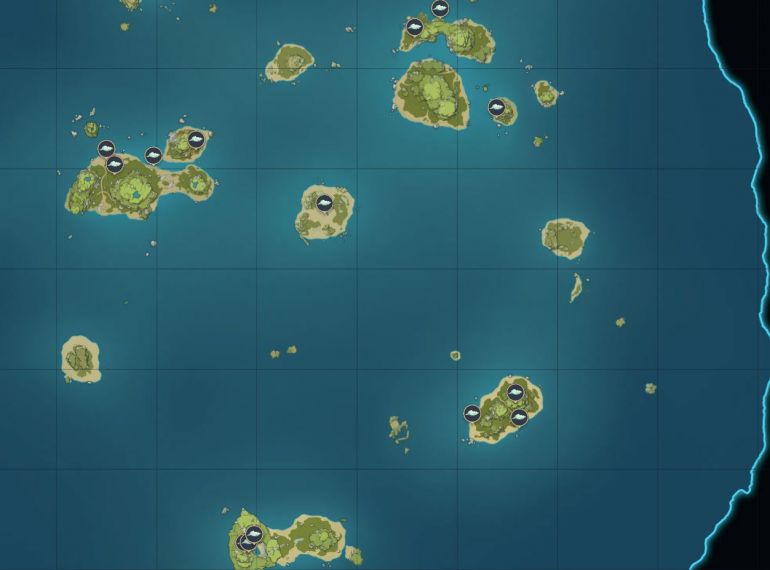 Where are the shells in the Golden Apple Archipelago