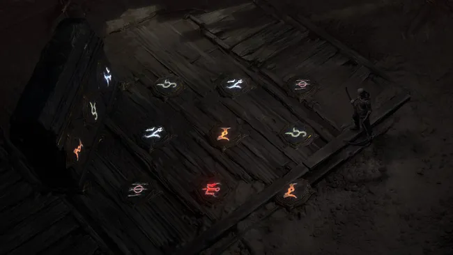 Diablo 4: Как решить головоломку с символом подвала