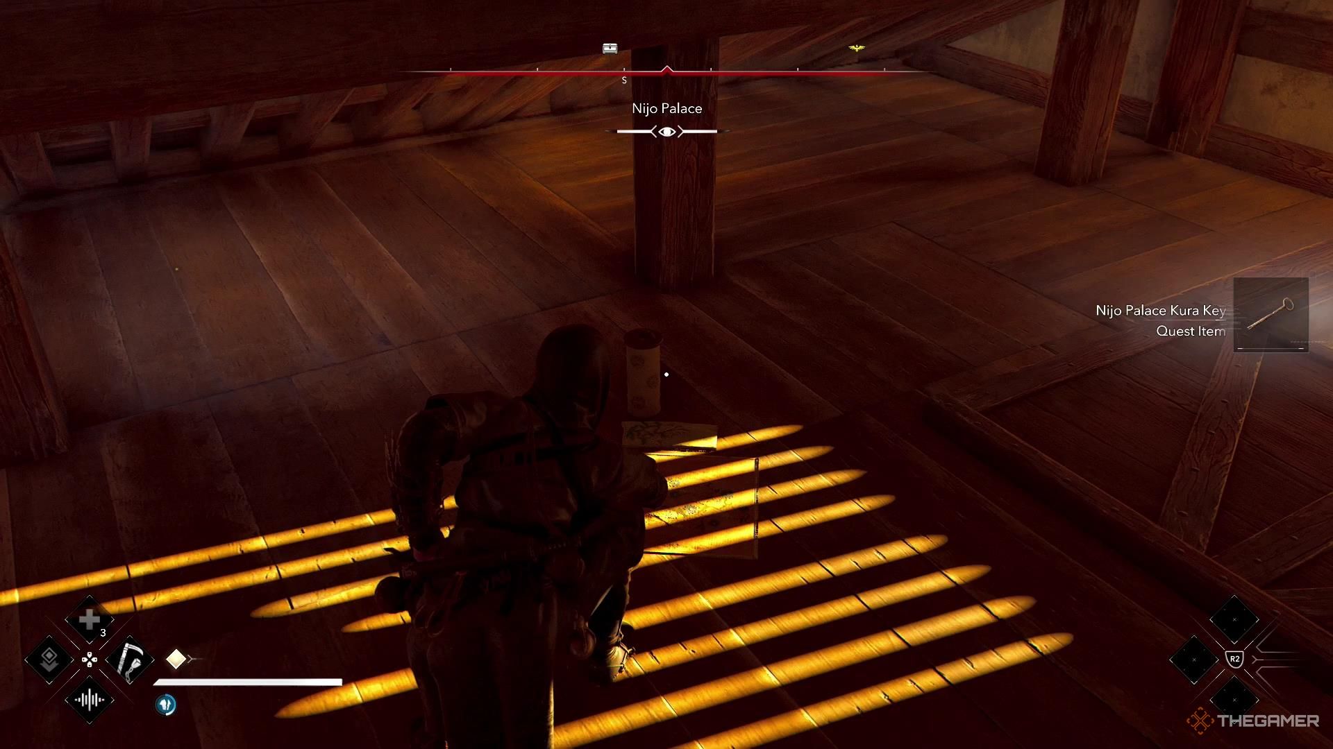Ключ лежит на земле в Assassin's Creed Shadows.