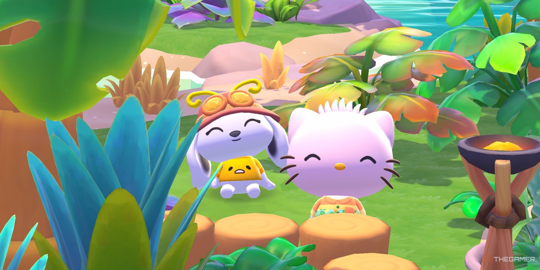 Все о гостях на острове в Hello Kitty Island Adventure