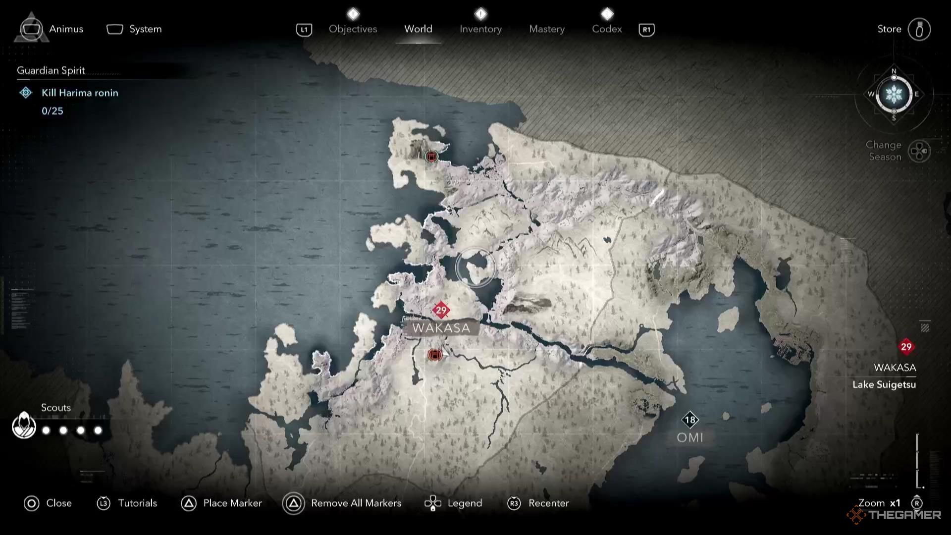 Every shrine location in Wakasa in Assassin's Creed Shadows.