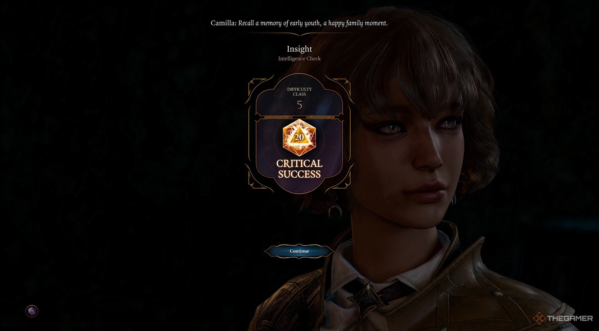 Bladesinging Wizard recalls her past while speaking to Gale in Baldur's Gate 3.