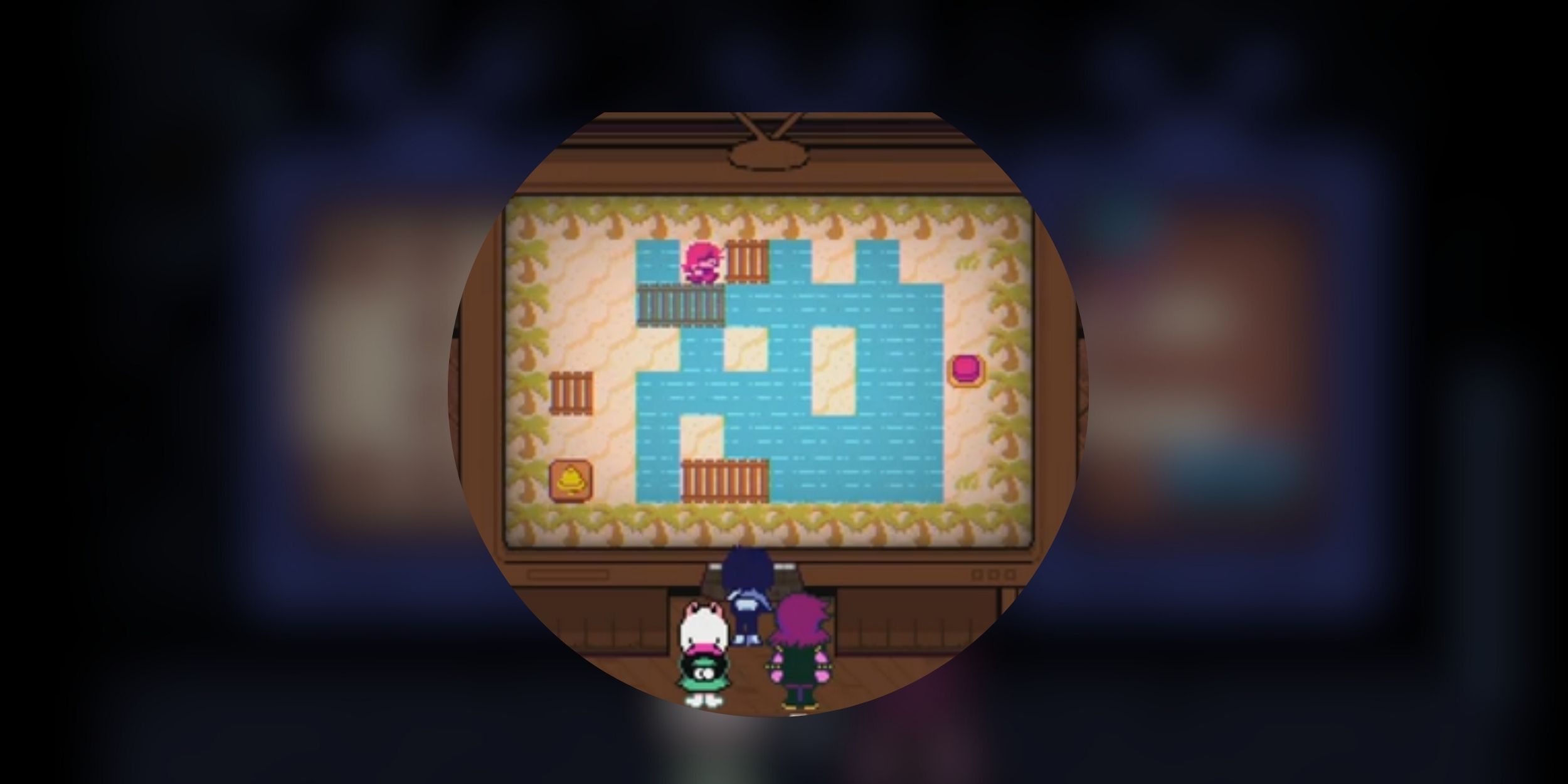 Полное прохождение головоломки с мостами в Deltarune: Глава 3