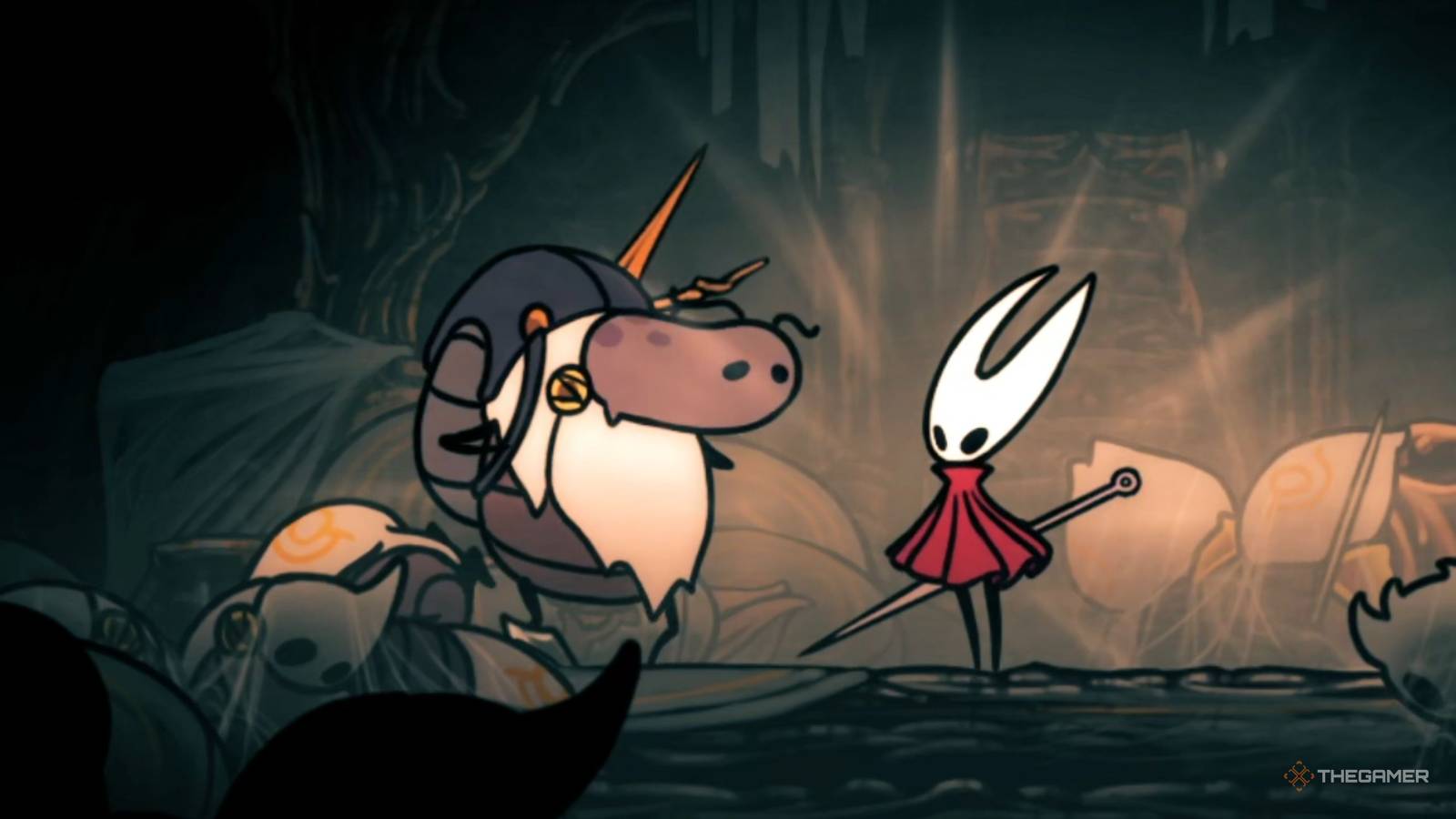 Hollow Knight Silksong: Как найти Блуждающего Торговца и Юбилану