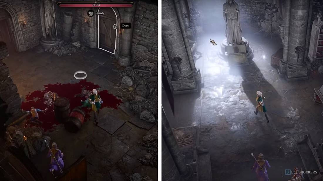 Baldurs Gate 3ün Rectory konumunda, kırılamayan kilitli bir kapı vardır. Eğer Mahzenin kapısını açmayı başardıysanız, büyük olasılıkla Yemekhanedeki .