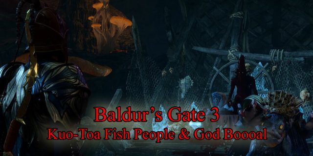 Si llegaste al Inframundo en el primer acto de Baldurs Gate 3, tienes la oportunidad de encontrar al pueblo pez que vive allí y convertirte en su nue.