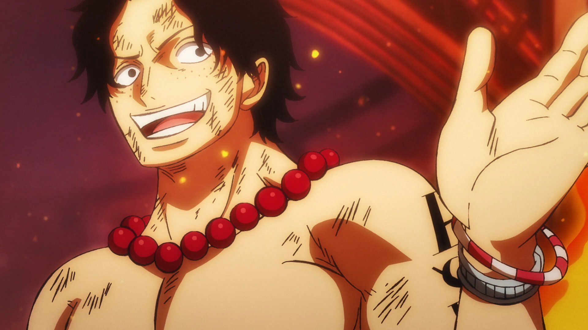 Ace as seen in the One Piece anime series (Image via Toei Animation)