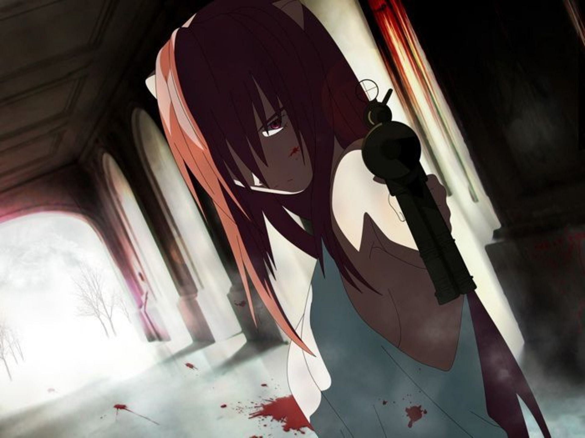 Lucy in Elfen Lied (Image via Studio Arms)