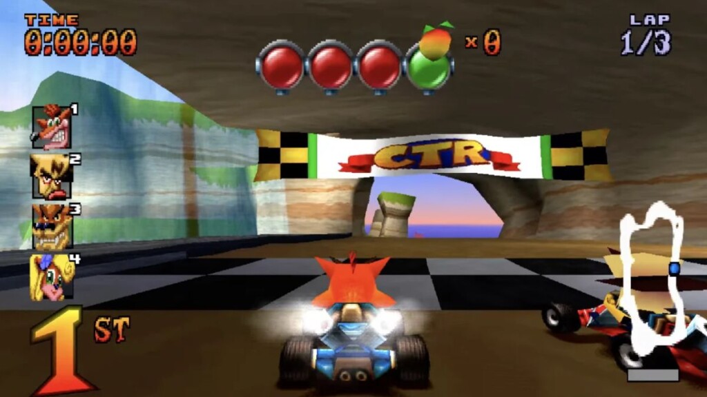 Crash Team Racing из PS1