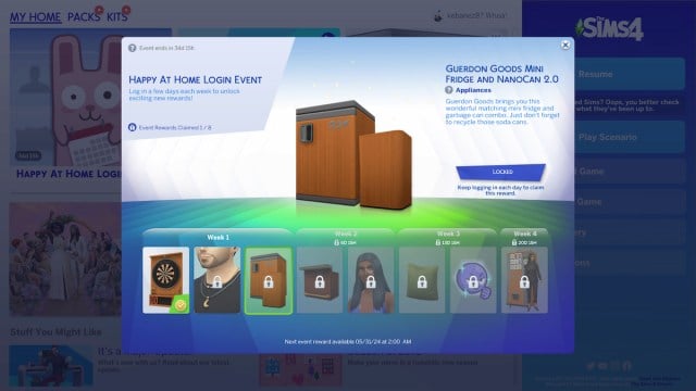 Guerdon Goods Mini Fridge and Nanocan 2.0 в Sims 4