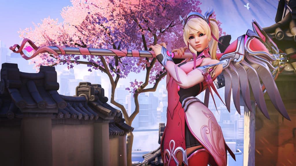 Скин Pink Mercy в Overwatch 2