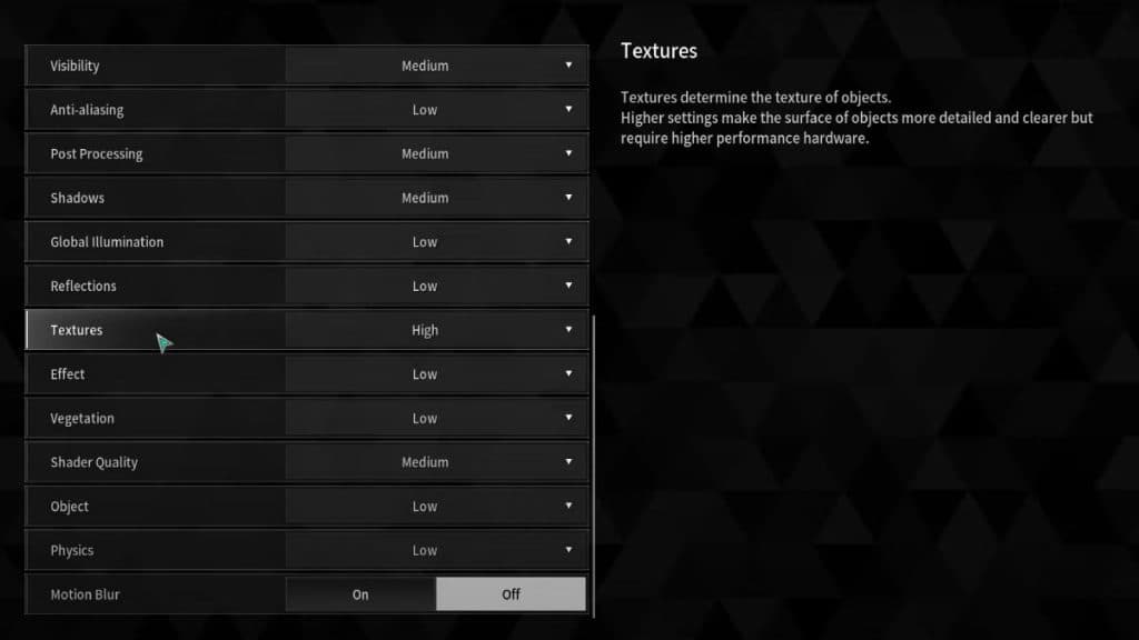 The First Descendant Max FPS Settings