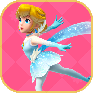 Figure Skater Peach