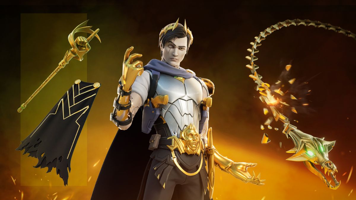 Fortnite Ascendant Midas Outfit in Chapter 5 Season 2 patch notes