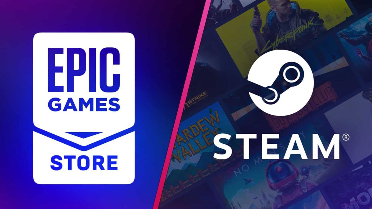 Steam and Epic Store