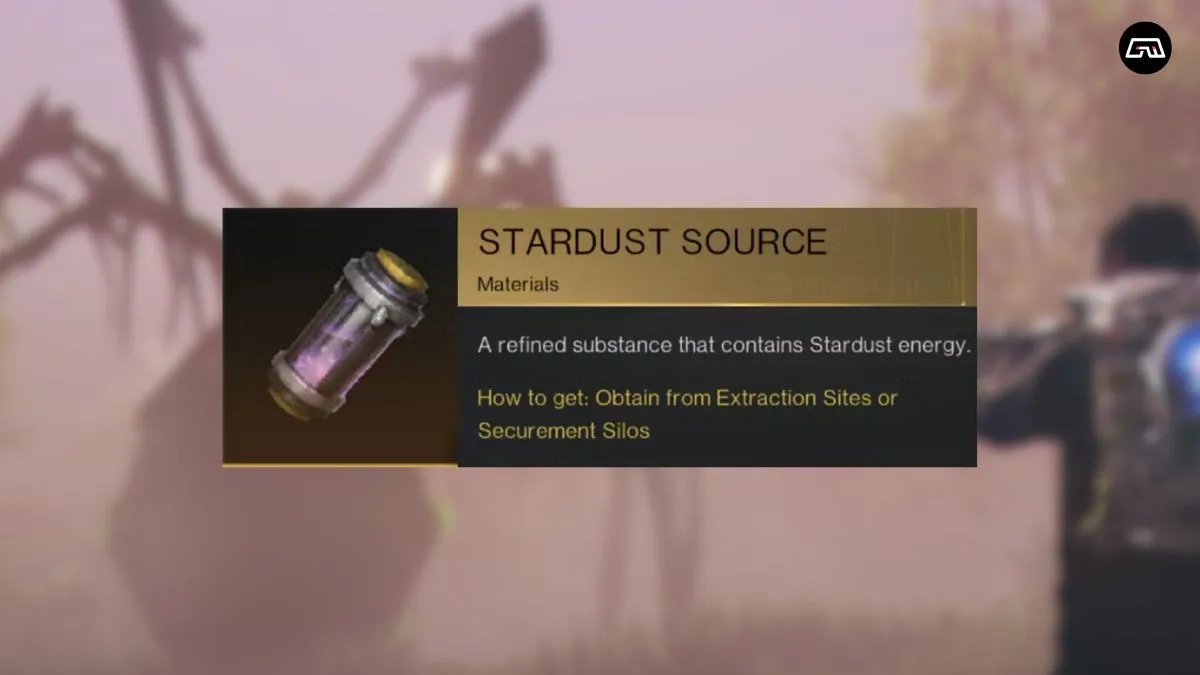 how to get stardust source in once human