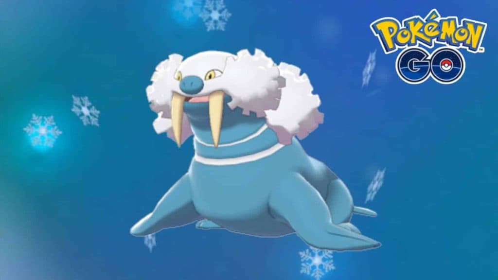 walrein with ice-type profile in pokemon go