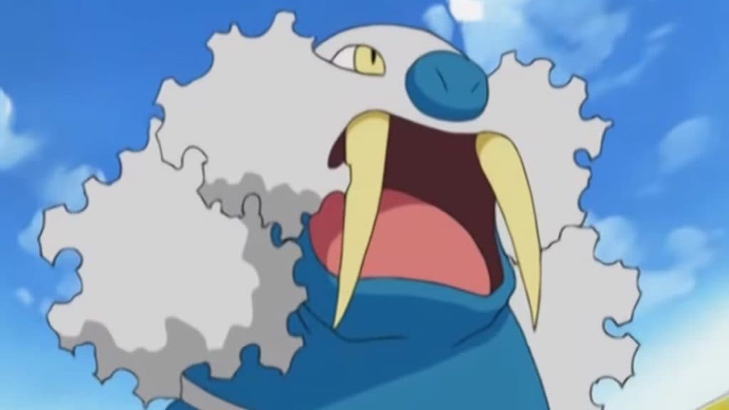 walrein in the pokemon anime