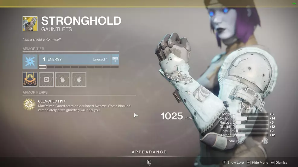 Destiny 2 Exotic Titan Armor Stronghold