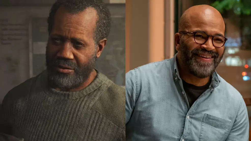 Side by side images of Isaac and Jeffrey Wright.