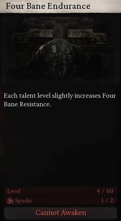 Four Bane Endurance - Black Myth Wukong