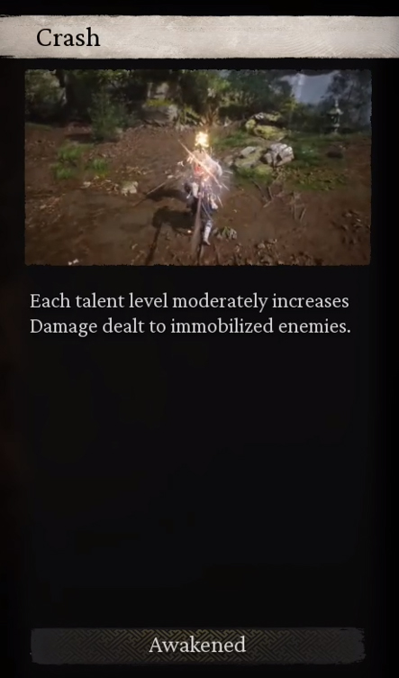 Immobilize Talent Crash - Black Myth Wukong