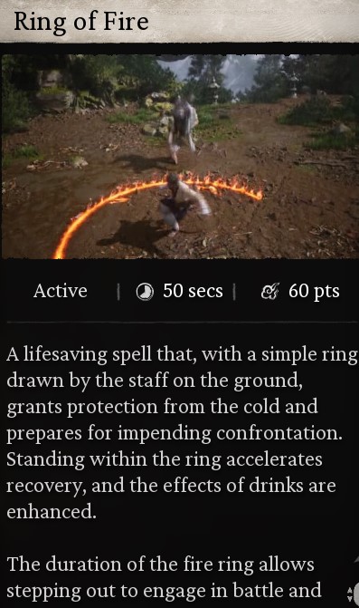 Ring of Fire Spell - Black Myth Wukong