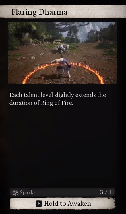 Ring of Fire Talent Flaring Dharma - BMWK