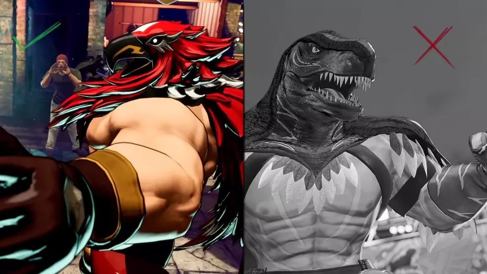 Tizoc and definitely not King of Dinosaurs from Fatal Fury: City of the Wolves.