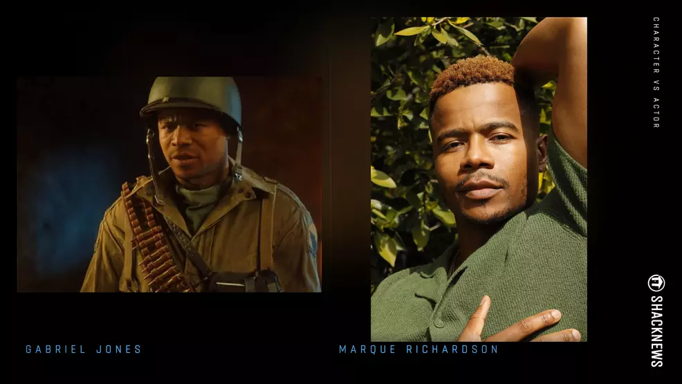 Side by side images of Gabriel Jones and Marque Richardson.