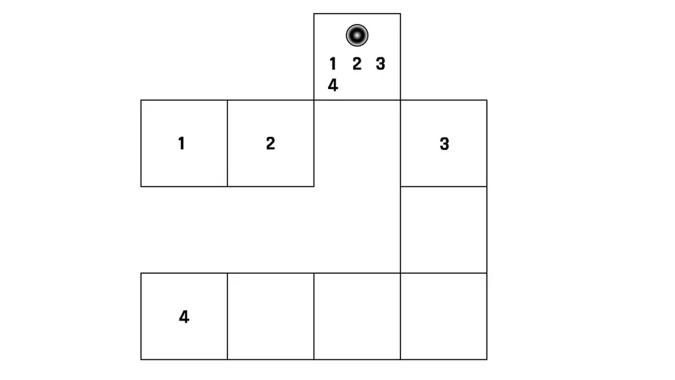 A map of the jail cell for the Buried Bloodlines catalyst