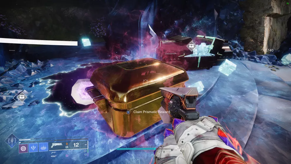 The Prismatic reward chest in The Final Shape